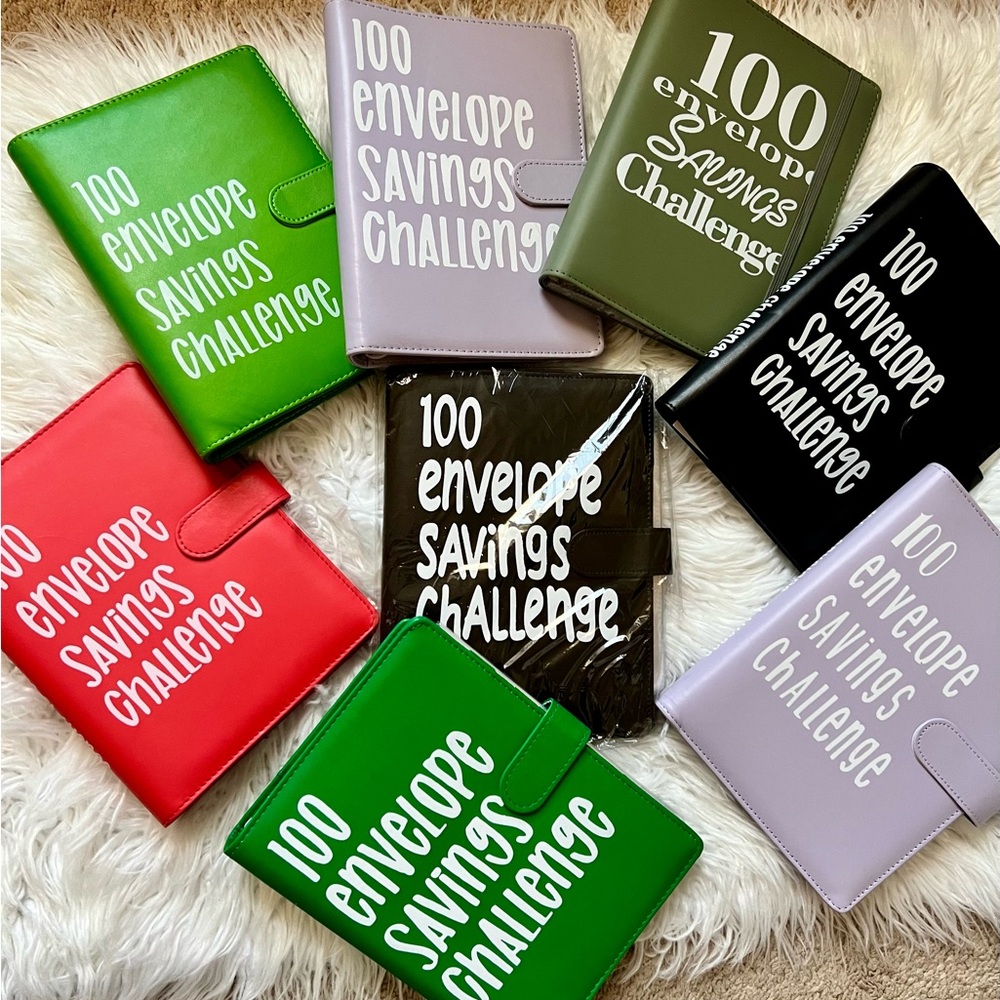 Money saving challenge binder ✨choose your color✨